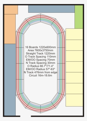 It Could Also Be Erected In The Layout Room For Testing - Circle