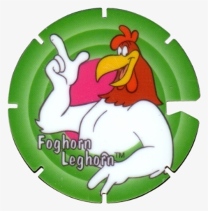 Tazos > Series 1 > 101 140 Looney Tunes Techno 117 - Foghorn Leghorn Logo