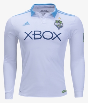 Adidas Seattle Sounders Away Long Sleeve Jersey - Men Jersey Png