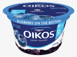 Nonfat Yogurt Blueberry Single Serve - Oikos Blueberry Greek Yogurt