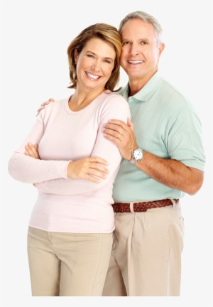 Happy Old Couple Png