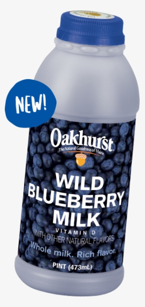 Introducing Wild Blueberry Milk From Oakhurst Made - Oakhurst Wild Blueberry Milk