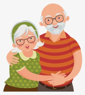 Is - Old Couple Cartoon Png