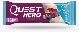 Quest Hero Bar Single - Quest Bar Blueberry Cobbler