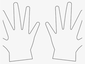 Hand Clipart Black And White - Hand