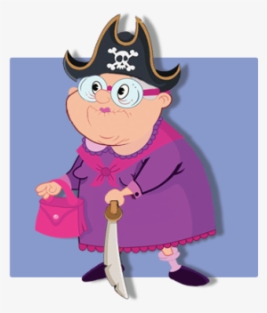 She Seems Like A Nice Old Lady With A Couple Of Screws - Cartoon