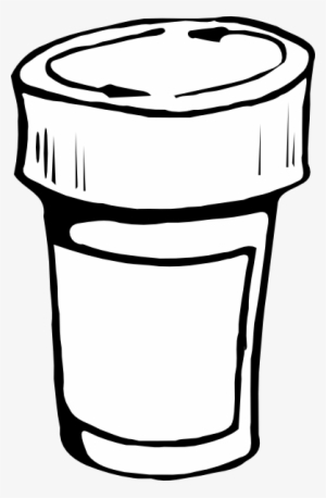 Totetude Pill Bottle Medicine Clip Art At Clker - Pill Bottle Clipart Black And White