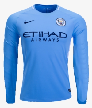 City 17/18 Home Ls Jersey Personalized - 2018 19 Man City Long Sleeve Jersey