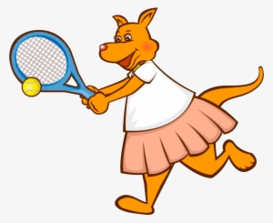 Baseball Tails Clipart - Kangaroo