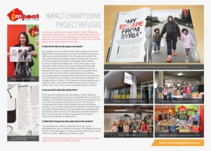 Community Project Refugee - English College In Australia Brochure