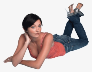 Share This Image - Girl Laying Down Png