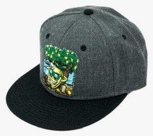 Lemon Life Beach Hat Grey With Black Bill - Hat