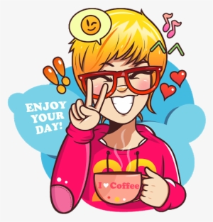 Riviera Maison Kaffeebecher Enjoy Your Day