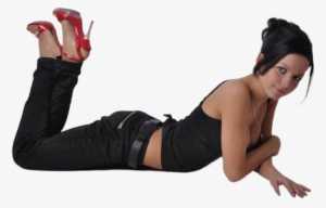 Share This Image - Girl Laying Down Png