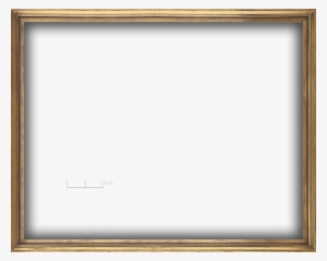 Rama Klasyczna, Pozłacana I Postarzana - Border With Transparent Background