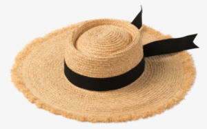 "ipanema" Handmade Summer Straw Wide Brim Beach Hat - Hat