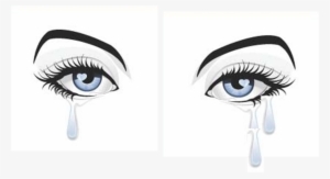 And Closed Her Eyes Shut Hoping Time Would Freeze - Sad Eyes Drawing