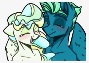 Lrusu, Crying, Eyes Closed, Female, Male, Mare, Pegasus, - Cartoon