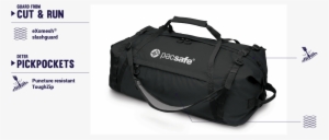 Duffelsafe At80 Anti-theft Adventure Duffel - Pacsafe Duffelsafe At80 Anti Theft Adventure Duffel