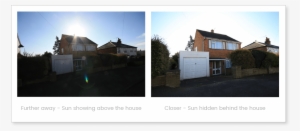 Bright Sun And Dark Shadows Property Photography - Garage