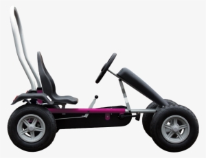 Grant Large Pink Pedal Go Kart - 1 Seater Go Kart Blue
