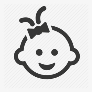 Baby, Baby Girl, Newborn, Raw, Simple Icon Png Png - Baby Logo Transparent Background