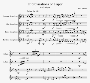 Improvisations On Paper Sheet Music Composed By Max - Lotus Pond, Kaohsiung