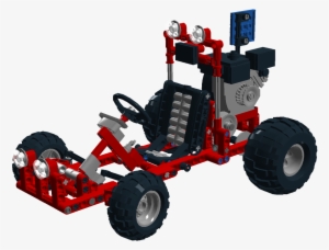 Big Red Go-kart - Lego Go Karts