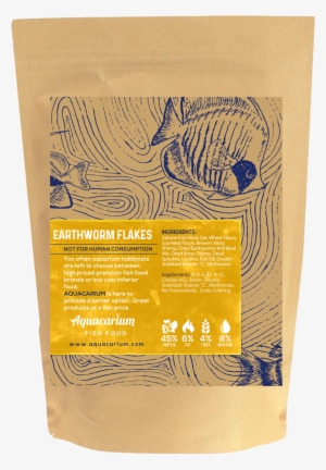 Earthworm Flakes - Omega One Cichlid Flakes