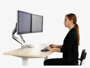 Monitor Mounts Help Support A Better Posture - Computer Monitor