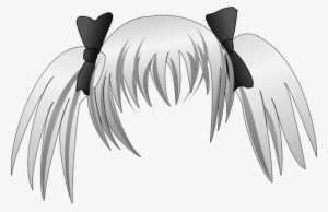 Cabello Anime Png - Anime Girl Hair Png