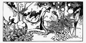 Eve And The Snake Icons Png - Icon