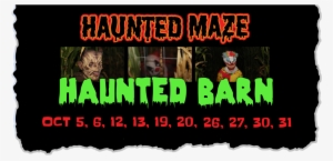 Haunted Corn Maze, Hayride, And Bonfire With Marshmallows - Joker