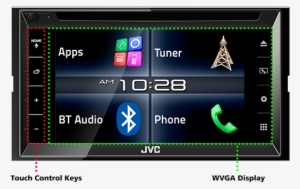 8" Clear Resistive Touch Panel - Jvc Kwv620bt