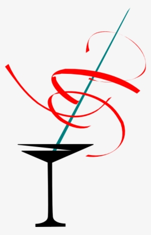 Red Clipart Cocktail Glass