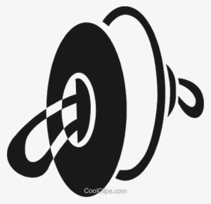 Cymbals Royalty Free Vector Clip Art Illustration - Illustration