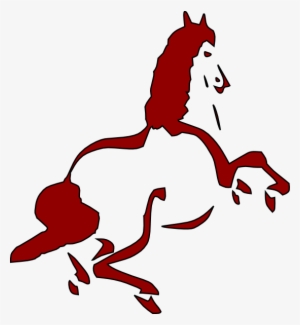 Running Horse Svg Clip Arts 552 X 598 Px