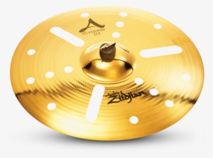 This Special Effects Crash Cymbal Has A Unique Set - Zildjian 20" A Custom Efx Crash Cymbal