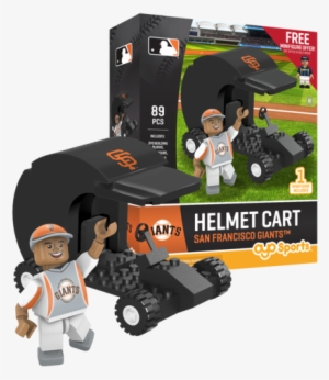 Mlb San Francisco Giants Helmet Cart - San Francisco Giants