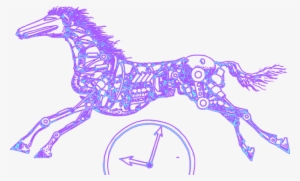 Original Png Clip Art File Purple Horse Svg Images