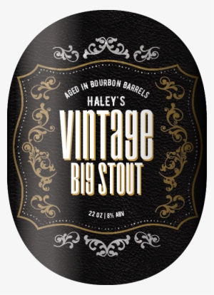 Beer Label With Necker - Beer With Oval Labels