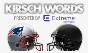 320 Kirsch Words Helmets Articles Steelers - New England Patriots Football Helmet Design Mouse Pad