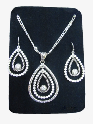 Rope Necklace And Earrings Transparent Small - Apple Watch