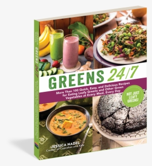 Cover - Greens 24/7 By Jessica Nadel 9781615192274 (paperback)