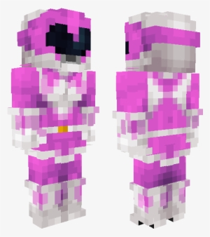 Pink Ranger - Minecraft Skin Power Rangers Mighty Morphin Pink