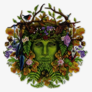 The Green Man - Celtic Pagan Art