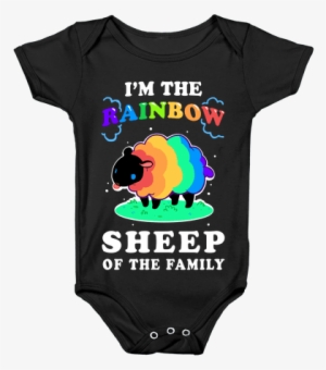 I'm The Rainbow Sheep Of The Family Baby Onesy - All Might Baby Onesie