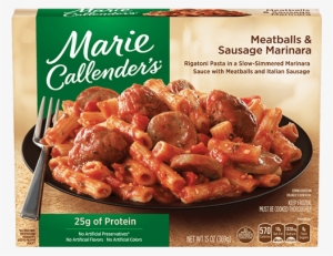 Meatballs & Sausage Marinara - Marie Callender Roasted Garlic