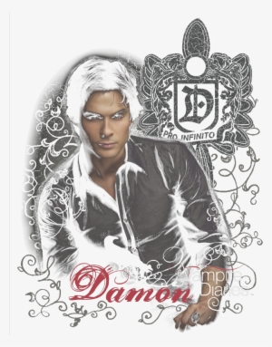 Vampire Diaries Damon Youth Hoodie - Vampire Diaries Supernatural Drama Tv Series Damon