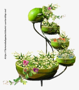 Garden Smart Solar 23931r01 Bamboo Ceramic Solar Cascade